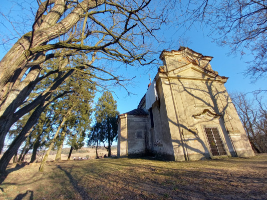 Průčelí kostela  / Autor fotografie: Anna Horová