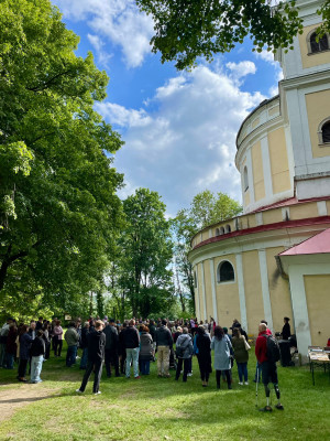 Všeruby-Hájek, poutní kostel svaté Anny, Tanaberk