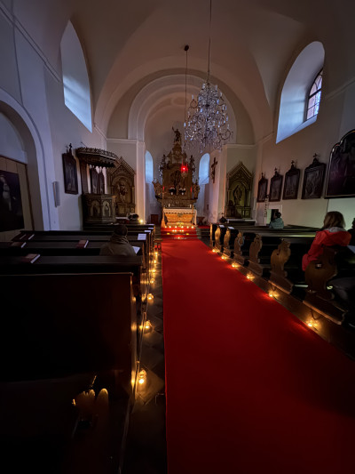 Hrusice, kostel sv. Václava