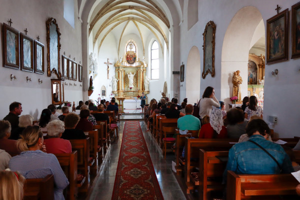 Olbramkostel, kostel Nanebevzetí Panny Marie