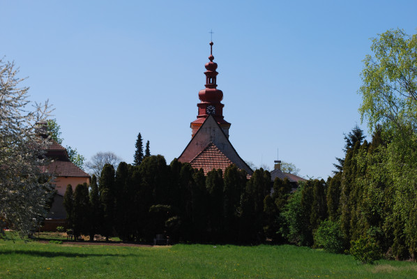 Kostel sv. Markéty východní pohled / Autor fotografie: Vít kadeřábek