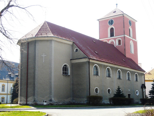 Hnojice, kostel Nanebevzetí Panny Marie