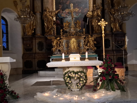 Farní kostel v Novém Jičíně - interiér / Autor fotografie: MH