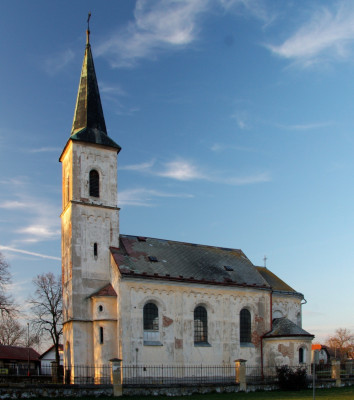 Budiměřice, kostel sv. Prokopa