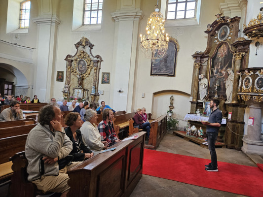 Zahájení Noci kostelů 2024 / Autor fotografie: Tomáš Novák