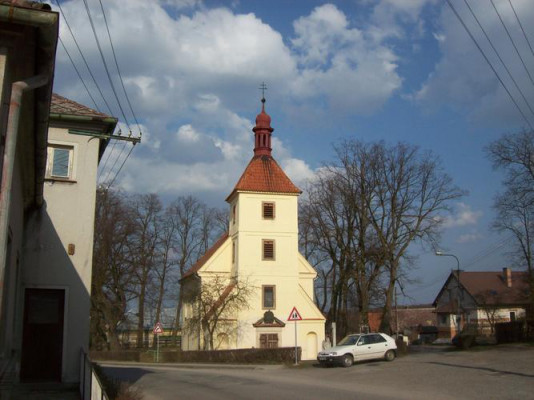 Obora u Kaznějova, kostel sv. Michaela Archanděla