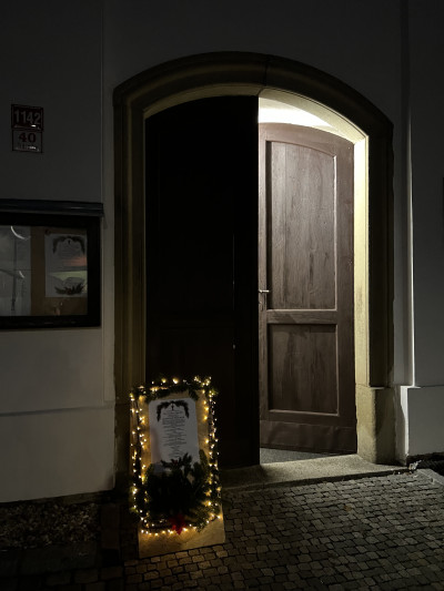 Rousínov, kostel Cyrila a Metoděje (bývalá synagoga)