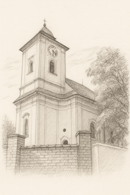 Bořetice, kostel sv. Anny