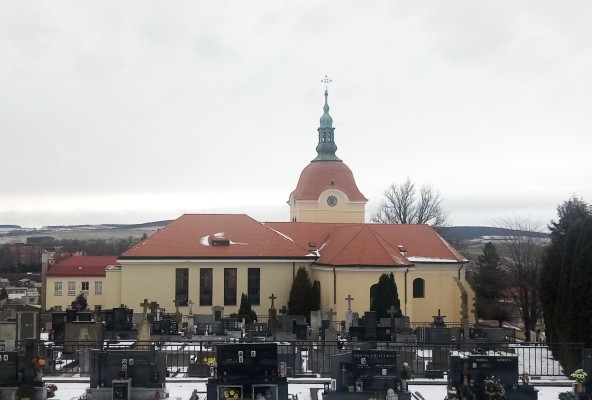 Zdounky, kostel Nejsvětější Trojice