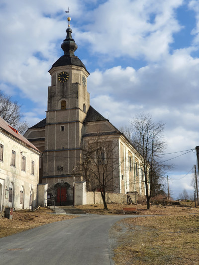 Kostel Ryžoviště / kostel sv. Jana Křtitele