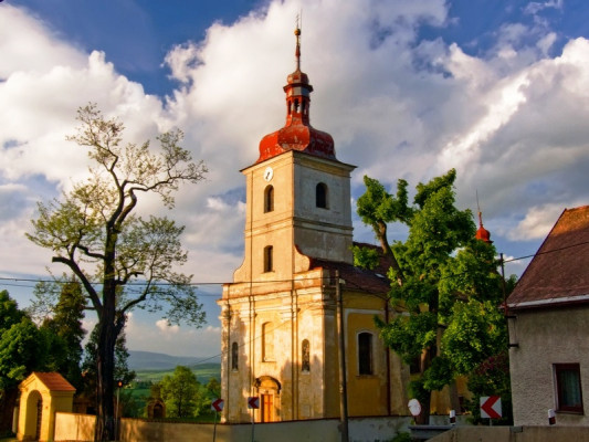 Bořislav, kostel sv. Kateřiny