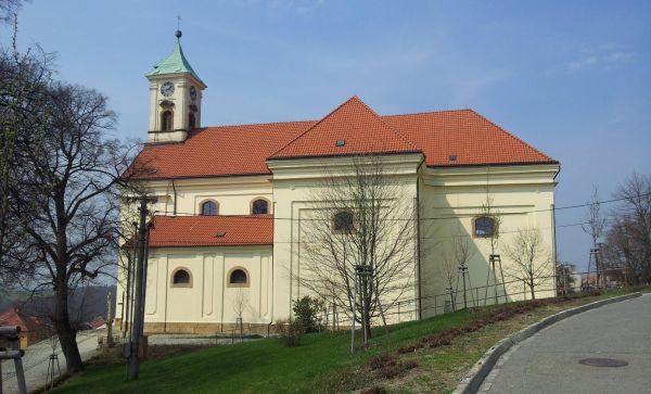 Velký Ořechov, kostel sv. Václava / Velký Ořechov, kostel sv. Václava