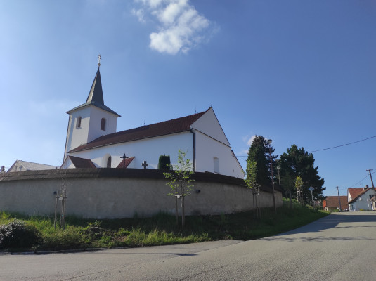 Dolní Bory, kostel sv. Jiljí / Autor fotografie: Obec Bory