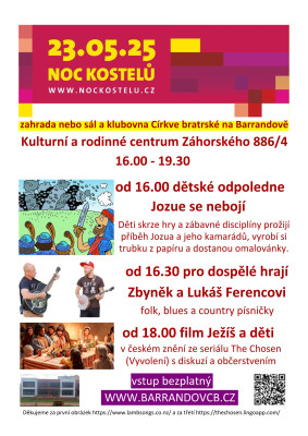 Program Noci kostelů 2025 