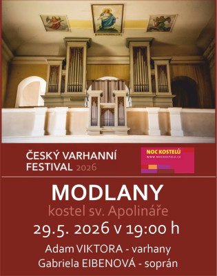 ČESKÝ VARHANNÍ FESTIVAL 2026 / varhany i lidský hlas / Autor fotografie: Adam Viktora