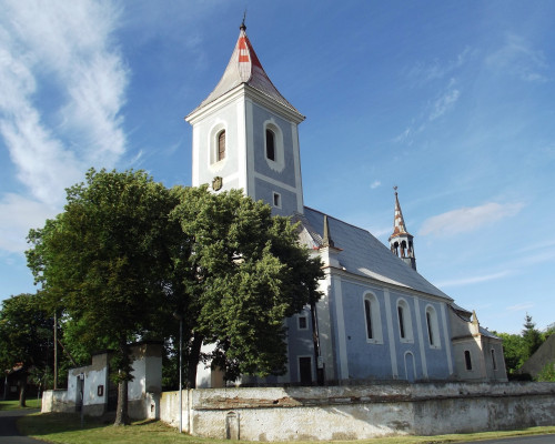 Mšené-lázně-Ječovice, kostel sv. Barbory