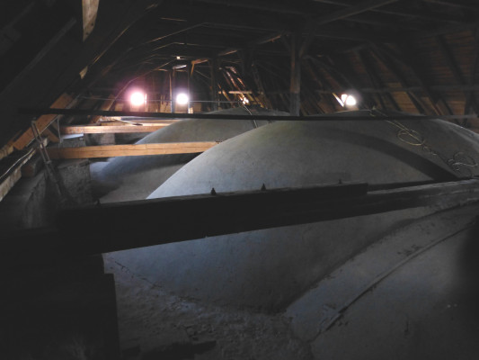 Kostel sv. Jiljí  / Prostor nad klenbou kostela  / Autor fotografie: Marek Telička