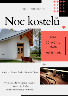 Plakát koncertu / Autor fotografie: Ludmila Dvořáková