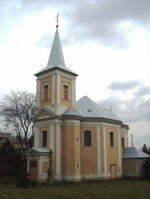 Olomouc-Nová ulice, kostel Panny Marie Pomocné / Olomouc-Nová ulice, kostel Panny Marie Pomocné