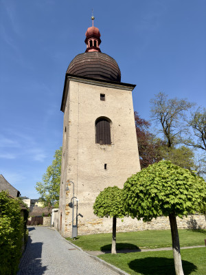Zvonice u mariánského kostela  / Autor fotografie: P. Dominik Pavol, CM