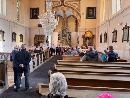 Bílý Potok, kostel Nejsvětější Trojice