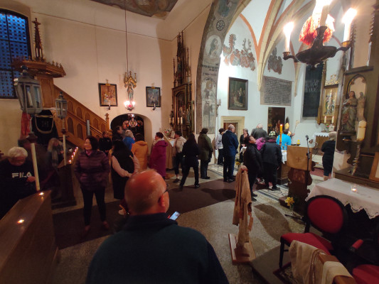 Chudenice, kostel sv. Jana Křtitele