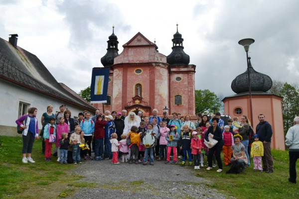 Strašín - kostel Narození P. Marie / foto z vikariátní pouti 2017 / Autor fotografie: J. Vašků