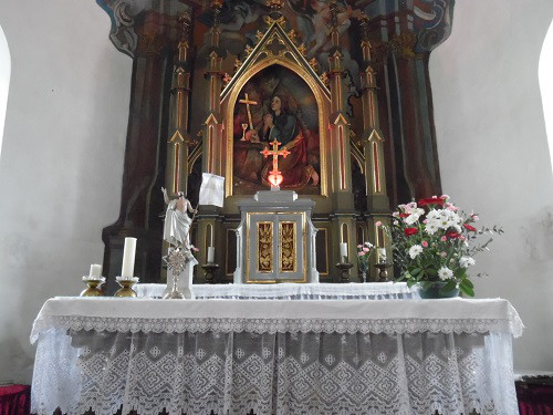 Lančov, kostel sv. Máří Magdalény
