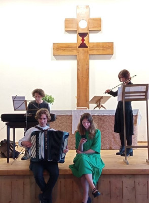 Tmaň, sbor Jiřího z Poděbrad