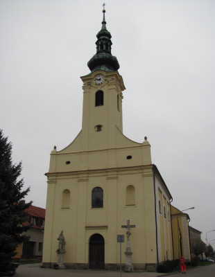 Kostel - Popice_ / Kostel sv. Ondřeje, Popice
