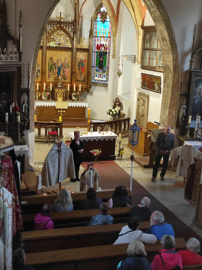 Chudenice, kostel sv. Jana Křtitele