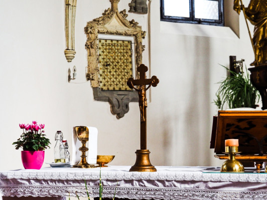 kostel Narození sv. Jana Křtitele, Klapý / Autor fotografie: Jan Barek