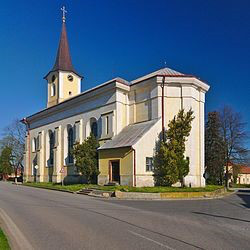Vrchoslavice, kostel sv. Michaela / Vrchoslavice, kostel sv. Michaela