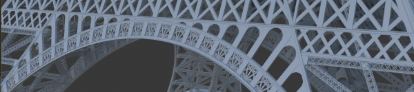 Beuronský dekor na Eiffelově věži / Beuronský dekor se dokonce objevuje i na Eiffelově věži v Paříži. / Autor fotografie: Archiv Nadačního fondu Malakim