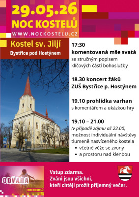 Program Noci kostelů 2026 / Autor fotografie: Marek Telička