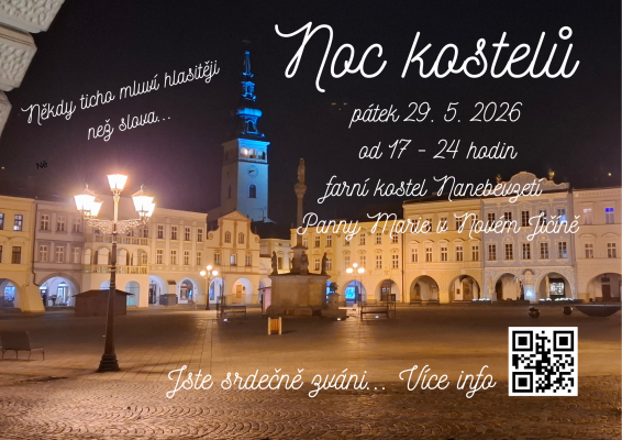 Pozvánka NOC KOSTELŮ / Autor fotografie: MH