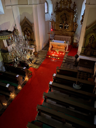 Hrusice, kostel sv. Václava