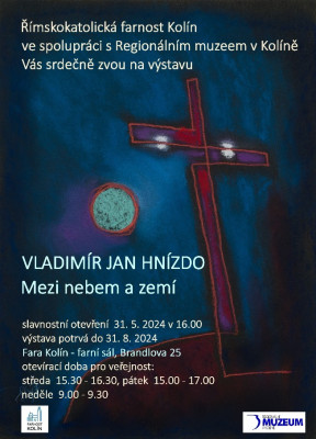 Výstava V.J. Hnízda plakát