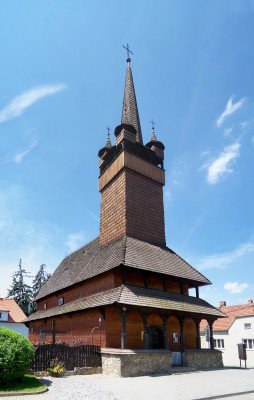 Blansko, dřevěný kostelík Husova sboru