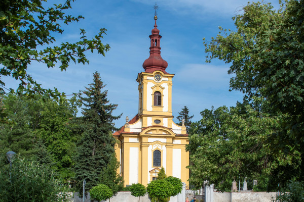 Líbeznice, kostel sv. Martina, hřbitov