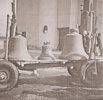 Kostel sv. Josefa Radslavice / Původní zvony odebrané za 2. sv. války