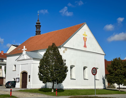 Rousínov, kostel Cyrila a Metoděje (bývalá synagoga)