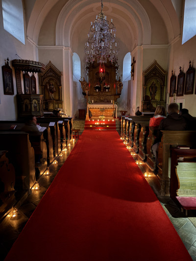 Hrusice, kostel sv. Václava