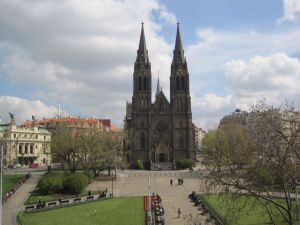 Praha 2 - Vinohrady, kostel sv. Ludmily