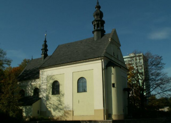 Frýdek-Místek, kostel Všech svatých v Místku