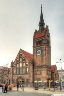 Ostrava-Moravská Ostrava, evangelický Kristův kostel