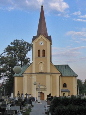 Ostrava-Třebovice, kostel Nanebevzetí Panny Marie