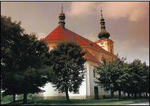 Město Touškov, kostel Narození sv. Jana Křtitele