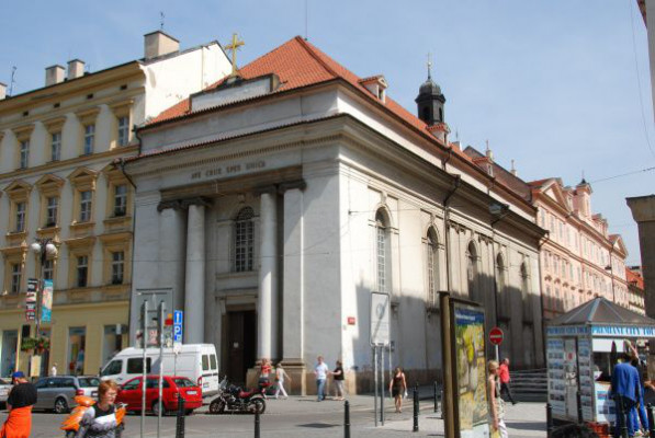 Praha 1 - Nové Město, kostel sv. Kříže