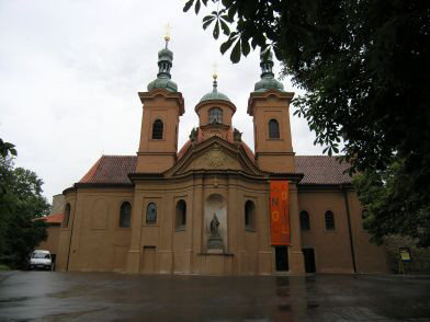 Praha 1 - Malá Strana, katedrální chrám sv. Vavřince
